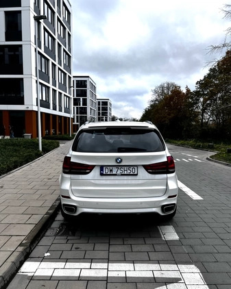 BMW X5 cena 138000 przebieg: 170000, rok produkcji 2014 z Wrocław małe 211